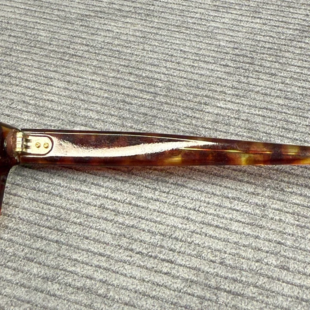 Vintage Tortoise Shell Cat Eye Y2K Eyeglass Frames Made in France Retro Style